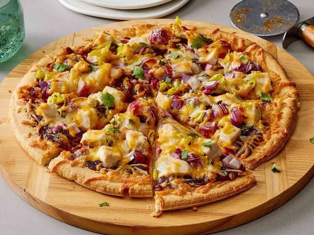 Chicken pizza