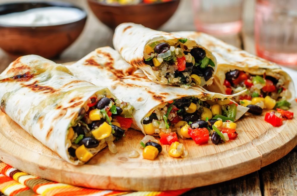 Vegetable Burrito